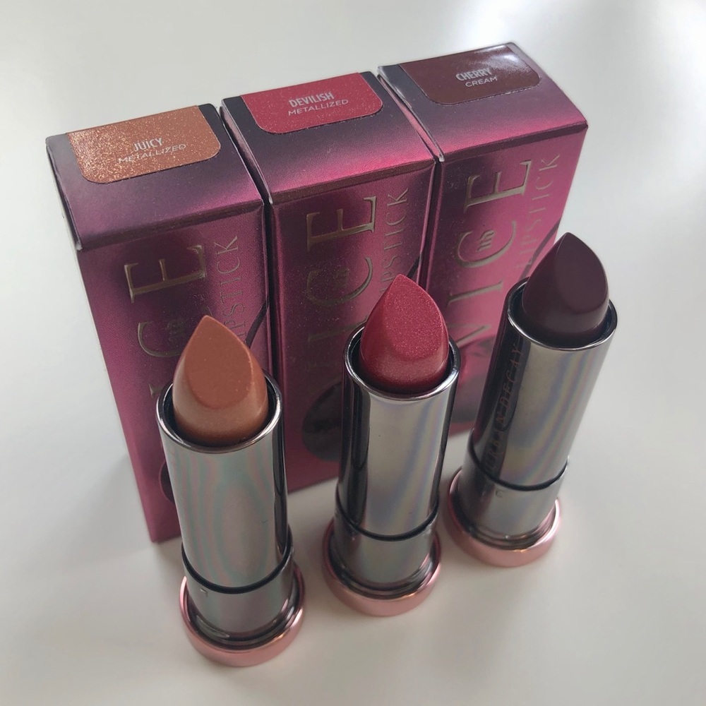 3 BRAND NEW urban decay lipsticks